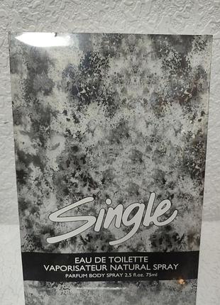 Парфюмированный спрей для тела single eau de toilette.75 мл