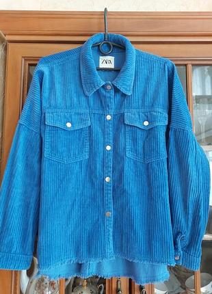Сорочка  жіноча вельветова фірма zara