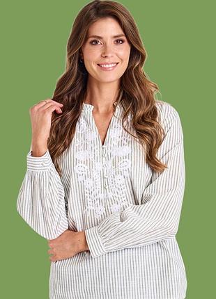 Шикарная блуза с вышёлкой 💯% хлопок.