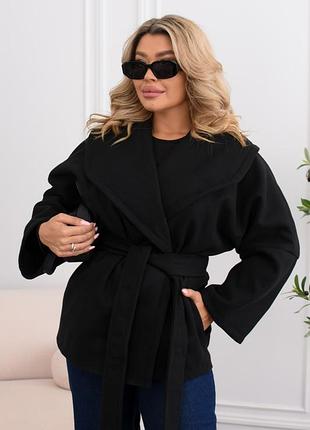 Кашемировое пальто осеннее, 4 цвета