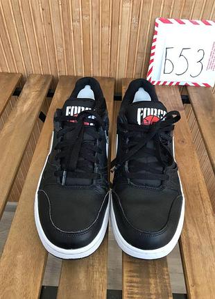 Кросівки nike full force low black white 2