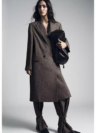 Шерстяне пальто zara