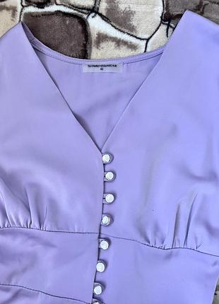 Лавандова сукня 3