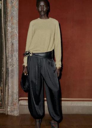 Светр з вовни та альпаки zara розмір м - л вовняний