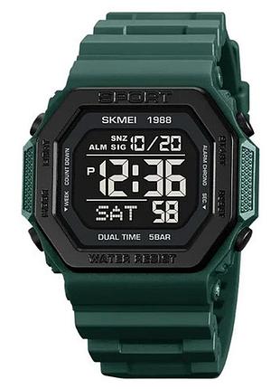 Часы наручные 1988dkgn skmei, dark green