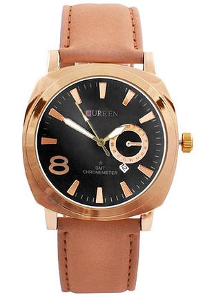 Годинники наручні 7777 curren black g-br