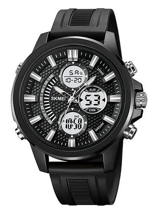 Часы наручные 2235bkwt skmei, black-white
