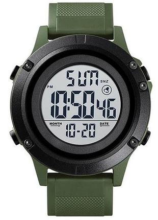 Часы наручные 1508agwt skmei, army green-white