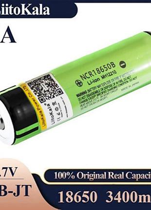 Аккумулятор 18650, liitokala ncr 34b-jt, 3400mah, оригинал