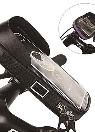 Велосумка на кермо для телефона 160g