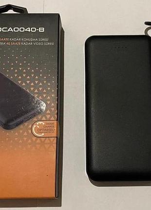 Зовнішній акумулятор power bank dexim 10000 mah