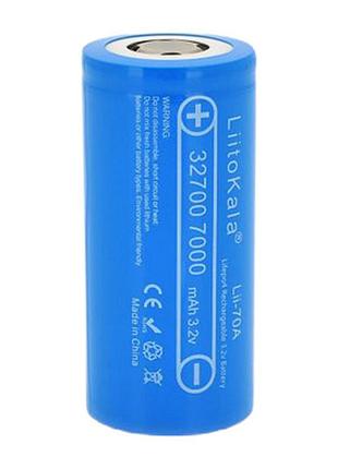 Аккумулятор 32700, liitokala lii-70a,3.2v, 7000mah, оригинал