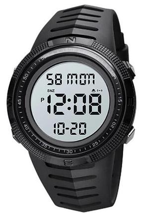 Часы наручные 1632bkwt skmei, black-white