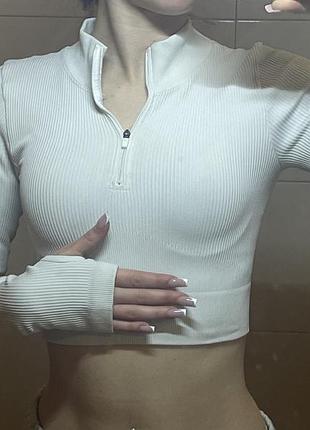Лонгслів через пальчик