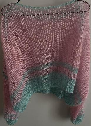 Светр павутинка ручна робота новий