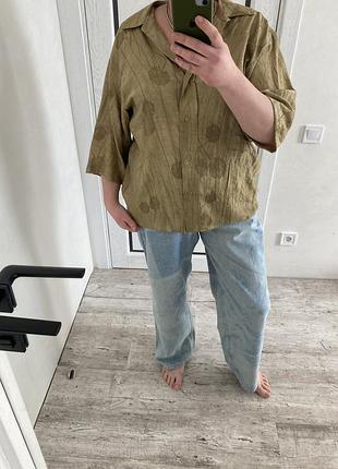 Новая шикарная стильная блуза 50-52 р zara