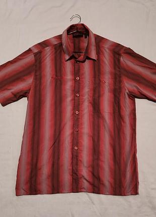 Треккинговая рубашка на коротком рукаве шведка mammut. как arcteryx, patagonia, nike acg adidas terrex, dynafit, norrona, ortovox, kjus, rab