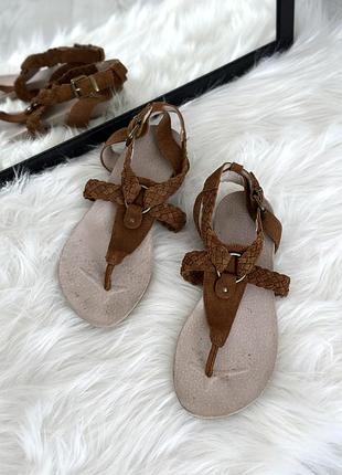 Замшеві босоніжки шкіра сандалі сандали босоножки кожа