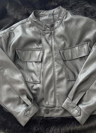 Еко-шкіряна куртка