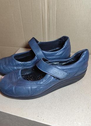 Туфли кожаные женские ортопедические 39.5 размер