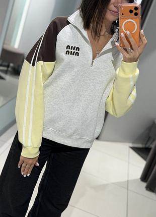 Свитшот свитер люкс пуловер