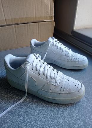 Кросівки шкіряні nike court vision low next nature 2022