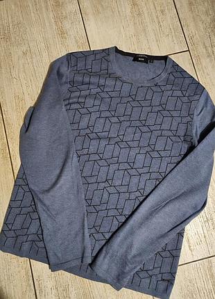 Свитер кашемир шелк прямой свободный лонгслив реглан полувер джепмер