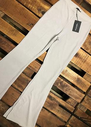 Женские повседневные штаны (брюки, кюлоты) prettylittlething (преттилитлчинг лрр новые оригинал бежевые)