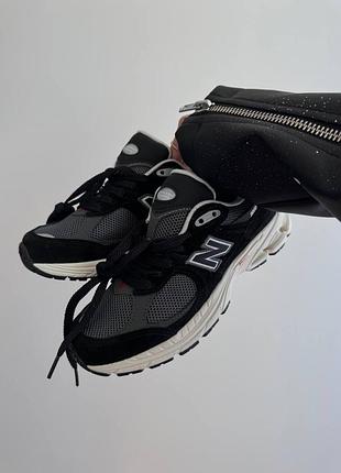 Кроссовки new balance 2002r «&nbsp;black / grey&nbsp;»