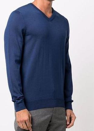 Светр чоловічий з тонкої вовни меріно hugo boss 100% вовна