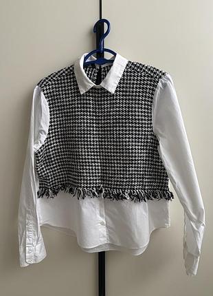 Стильна сорочка zara