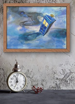 Картина «тардіс» — авторський живопис, a3