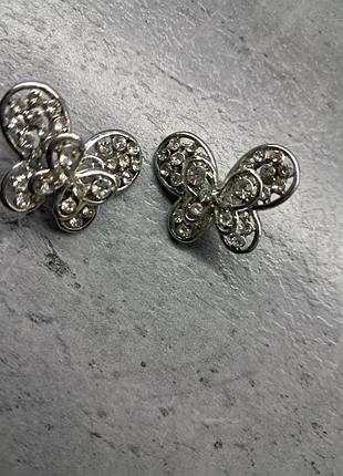 Сережки  метелики