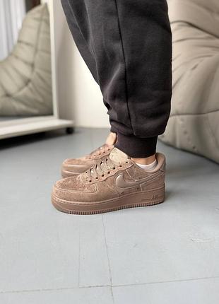 Nike air force 1 low mink brown