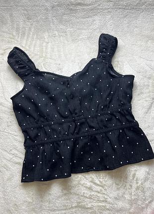 Топ з крепа h&m (12-13 років)