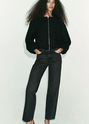 Джинси чорні zara