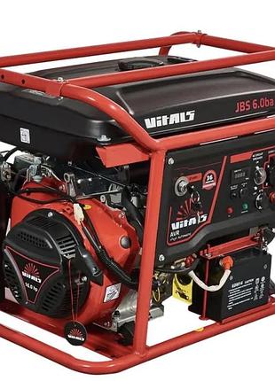 Генератор бензиновий vitals jbs 6.0ba 6