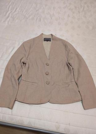 Пиджак, жакет шерсть,андора,кашемир,12р