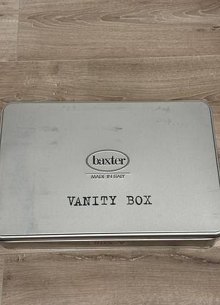 Baxter vanity box (box-v). набір для догляду за шкіряними меблями