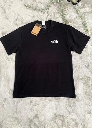 Футболка the north face чорна унісекс