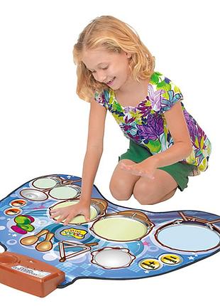 Електронний барабанний музичний килимок іграшка