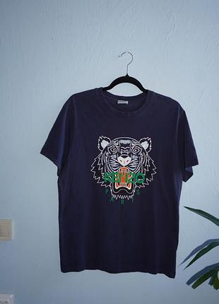 Мужская хлопковая футболка kenzo оригинал