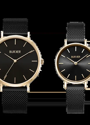 Стильні годинники ruby black meshruby black mesh 8