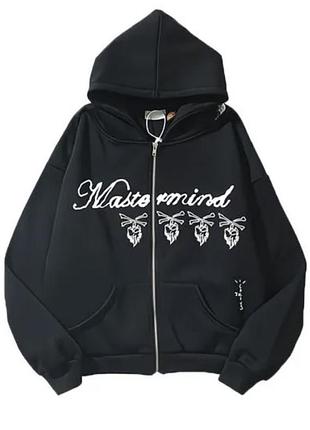 Унісекс зіп-худі mastermind x cactus jack у двох кольорах
