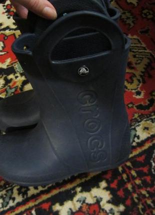 Резиновые сапоги crocs 6
