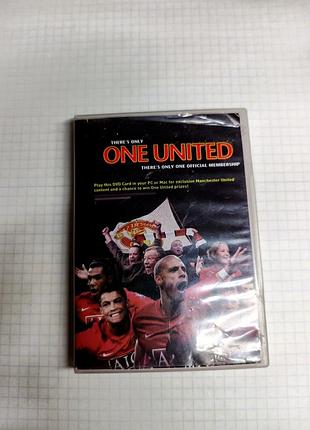 Коллекционный dvd диск manchester united one united 2008/09
