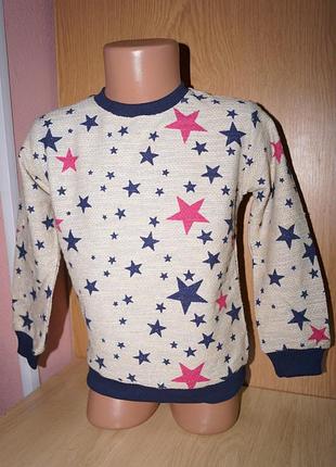 Яскрава кофта для дівчинки «зірка»