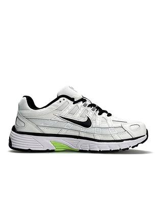 Nike p-6000 w white black