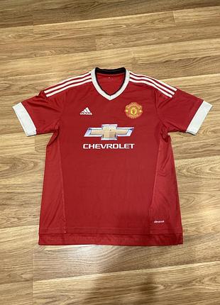 Футболка спортивна adidas manchester united оригінал