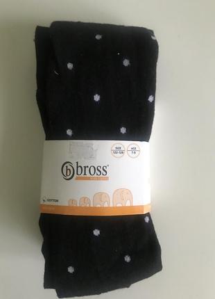 Колготки в білий горошок bross , туреччина